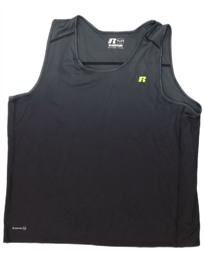 Canotta da uomo RUSSELL ATHLETIC UK 46/48 XL Poliestere nero