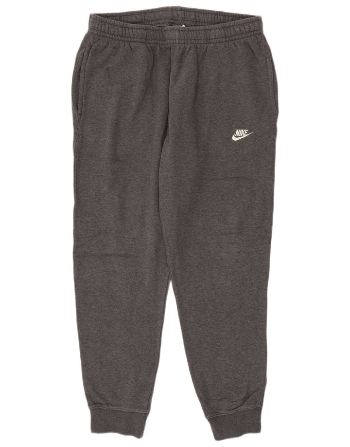 Pantaloni da tuta da uomo Nike Joggers grandi in cotone chiazzato grigio