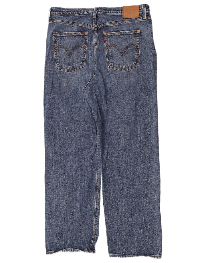 Jeans dritti Ribcage da donna Levi's W32 L29 cotone blu