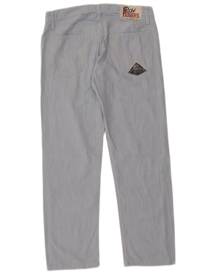 Jeans dritti da uomo Roy Rogers W32 L29 cotone blu