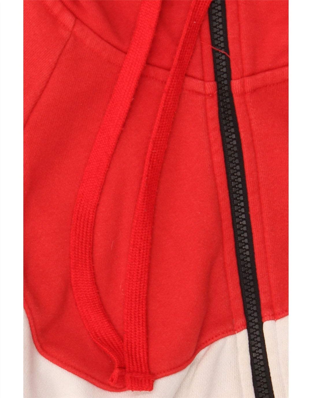 Felpa con cappuccio e zip grafica Nike da uomo in cotone color block medio nero