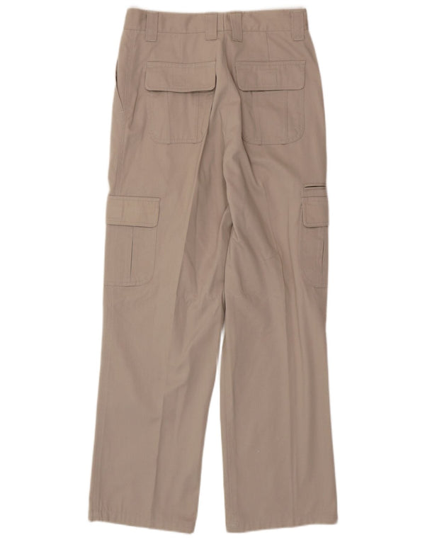 Pantaloni cargo dritti classici da uomo VINTAGE W29 L29 Beige