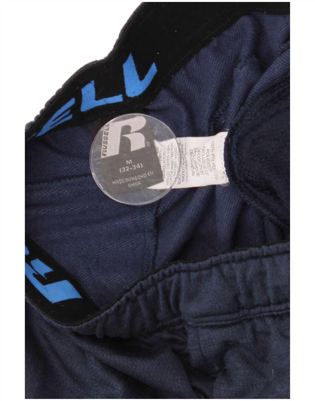 Pantaloni da tuta da uomo RUSSELL ATHLETIC medio poliestere blu navy