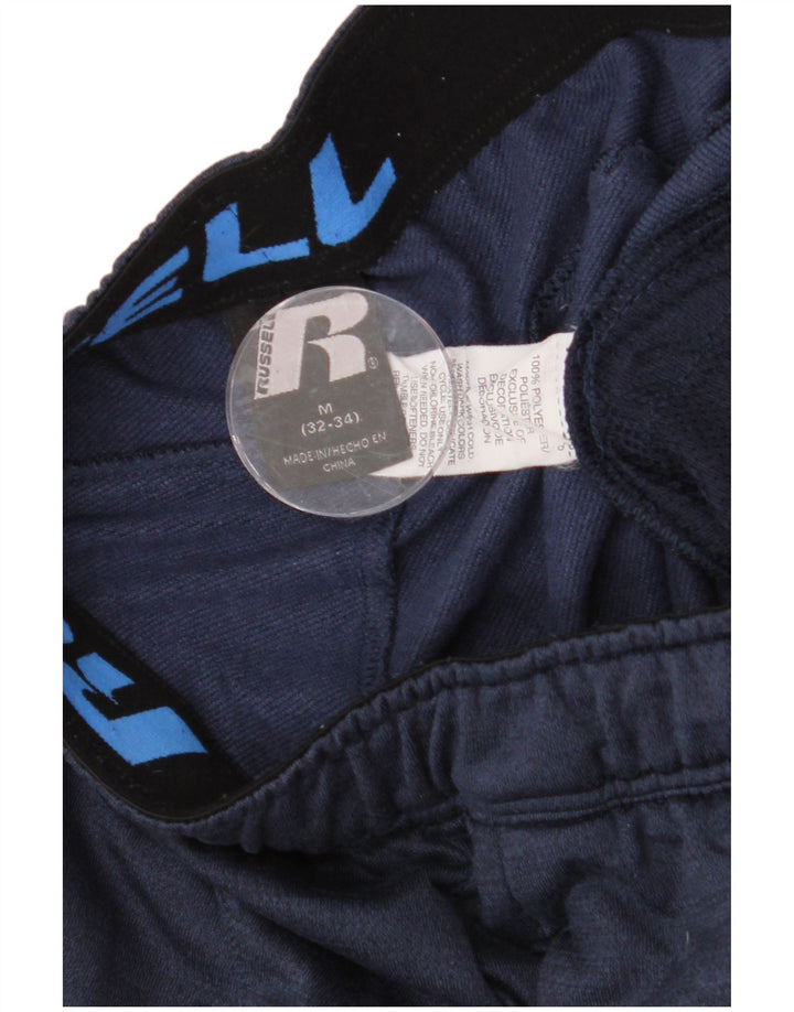 Pantaloni da tuta da uomo RUSSELL ATHLETIC medio poliestere blu navy
