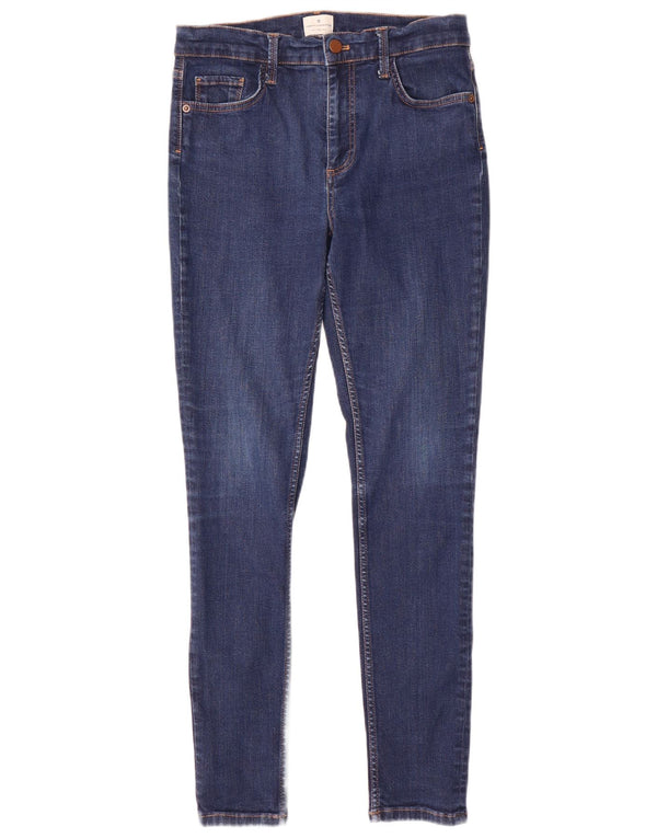 Jeans skinny da donna French Connection UK 12 medio W28 L29 cotone blu