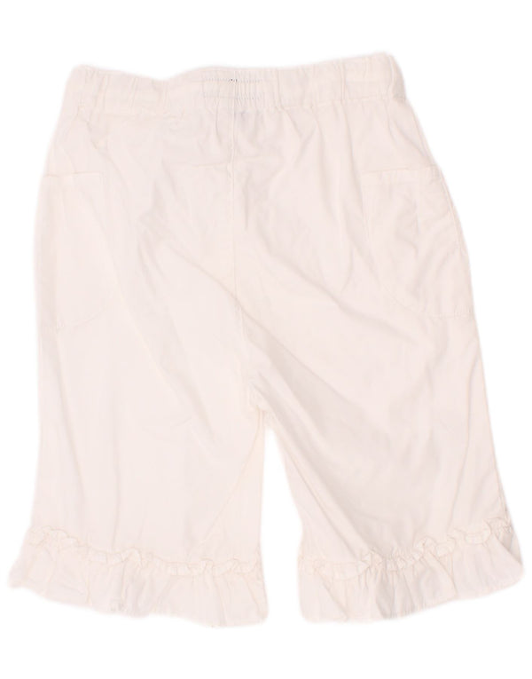 Gant Pantaloni Casual a Gamba Larga per Bambina 18-24 Mesi W20 L8 Cotone Bianco