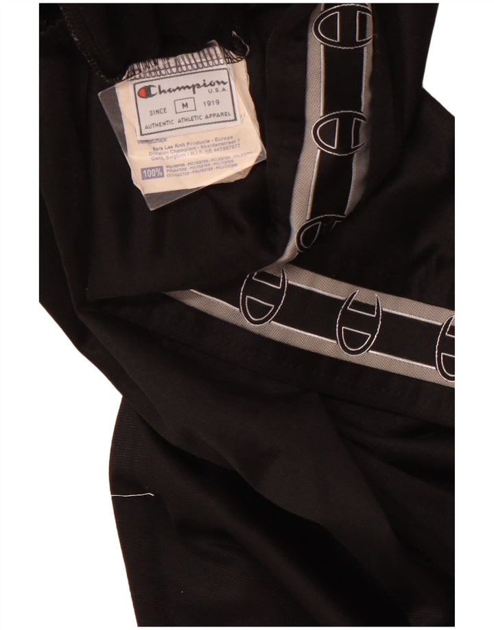 Pantaloni da tuta con grafica da donna CHAMPION UK 12 Poliestere nero medio