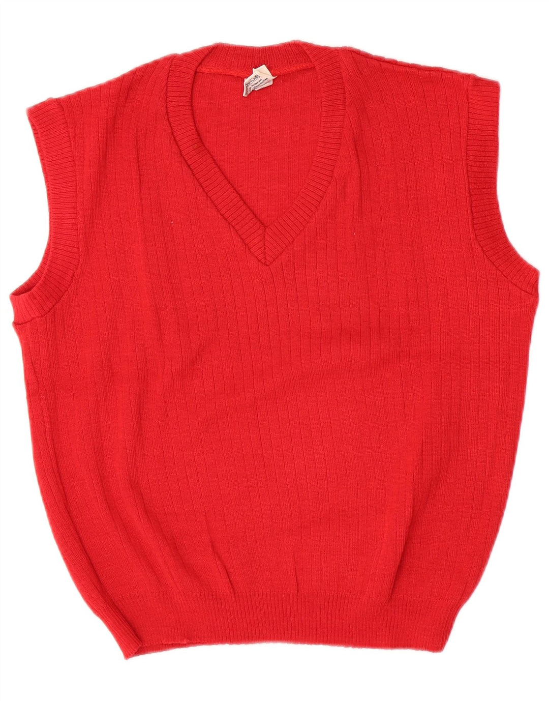 Canotta vintage da donna, taglia EU 46 XL rossa