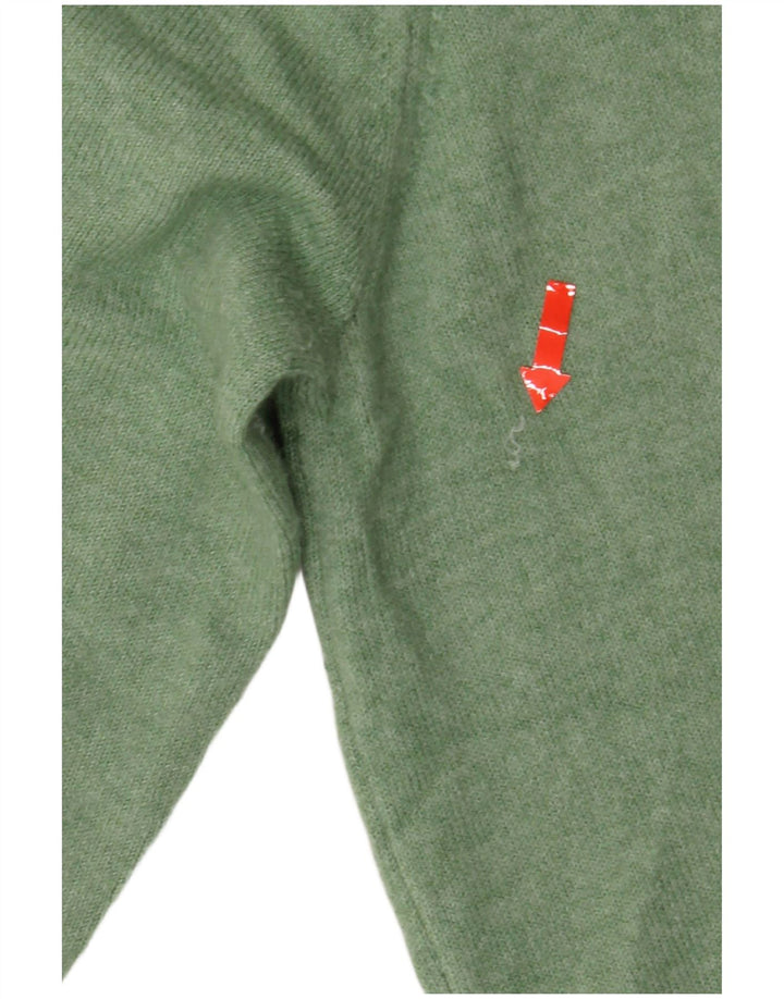 Maglione maglione girocollo da donna Marks & Spencer UK 14 Verde medio