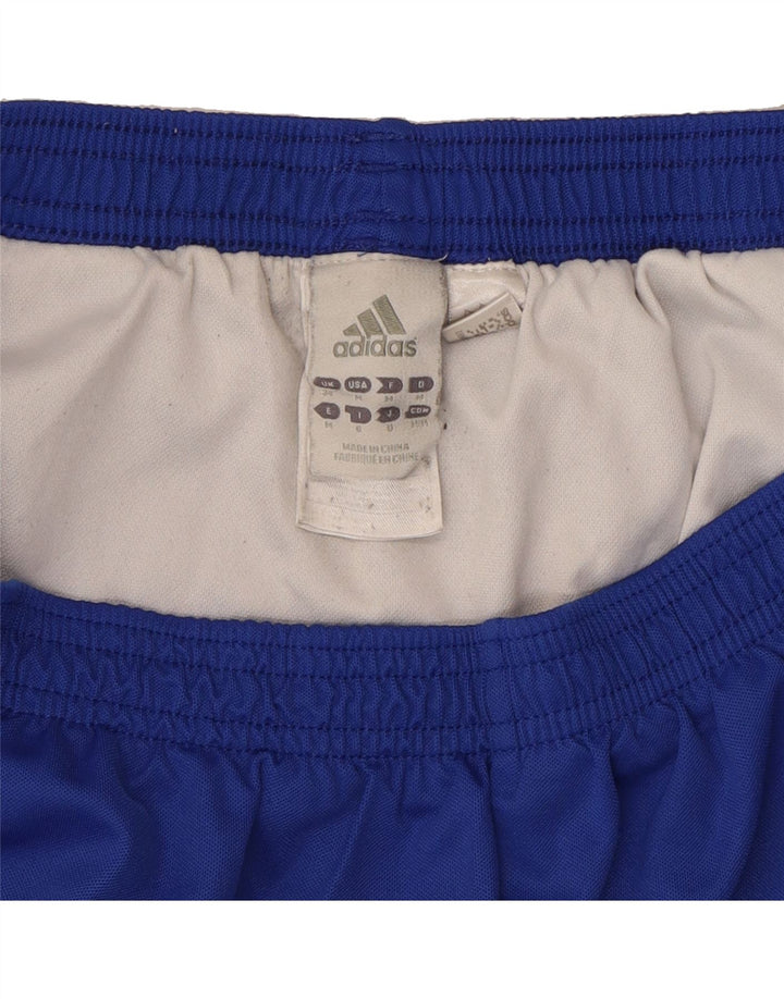 ADIDAS Mens Climalite Sport Shorts Large  Blue Polyester Vintage Adidas and Second-Hand Adidas from Messina Hembry 