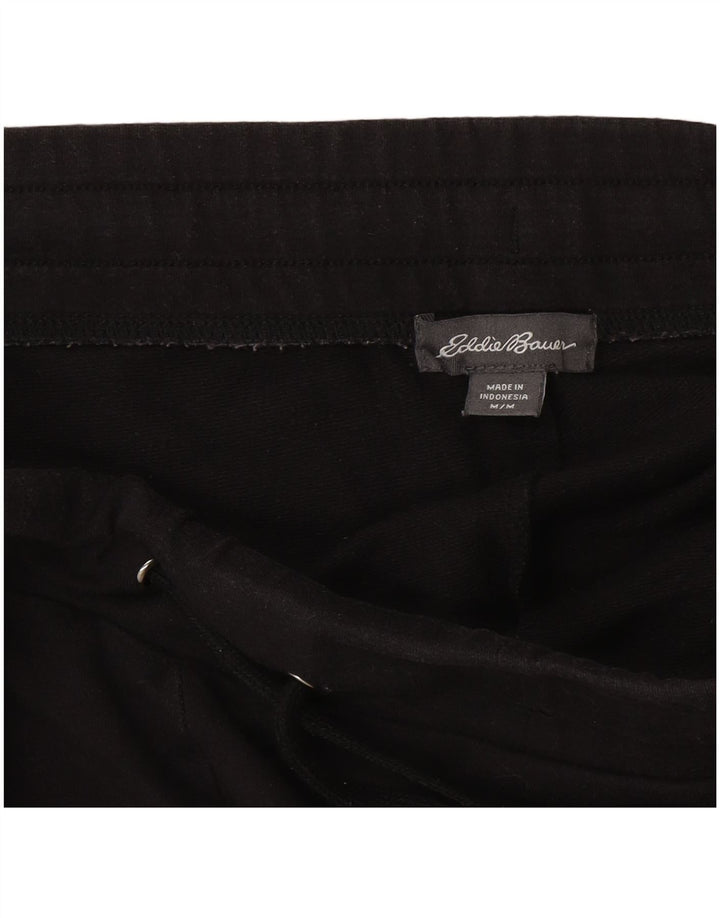 Pantaloni da tuta Capri da donna Eddie Bauer UK 12 medio nero