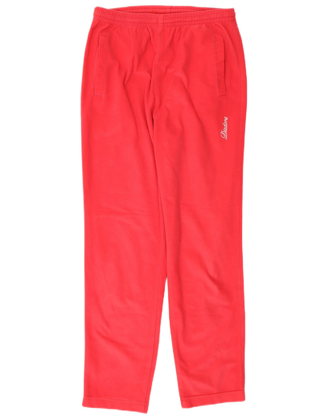 Pantaloni da tuta da donna Diadora UK 10 Small Rosso Poliestere