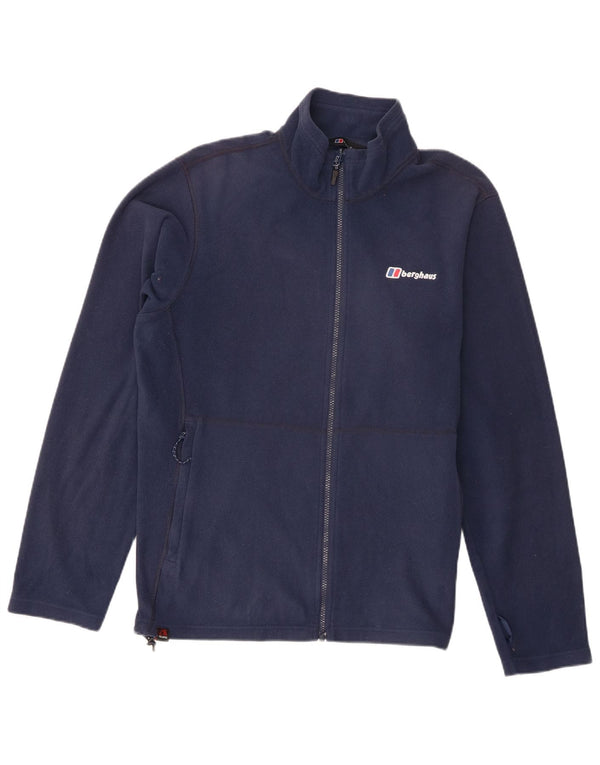 Giacca in pile da uomo Berghaus UK 40 grande poliestere blu navy