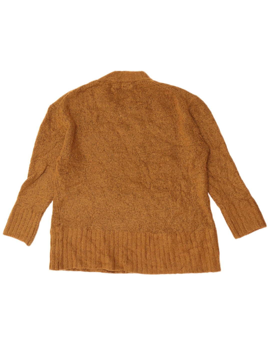 Maglione girocollo oversize da donna Zara UK 10 piccolo kaki