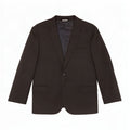 Giacca blazer a 2 bottoni da uomo Marks & Spencer UK 46 XL poliestere nero