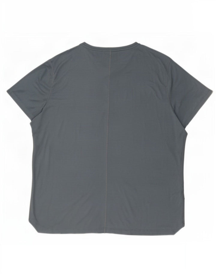 T-shirt da uomo Asics Top 2XL poliestere blu navy