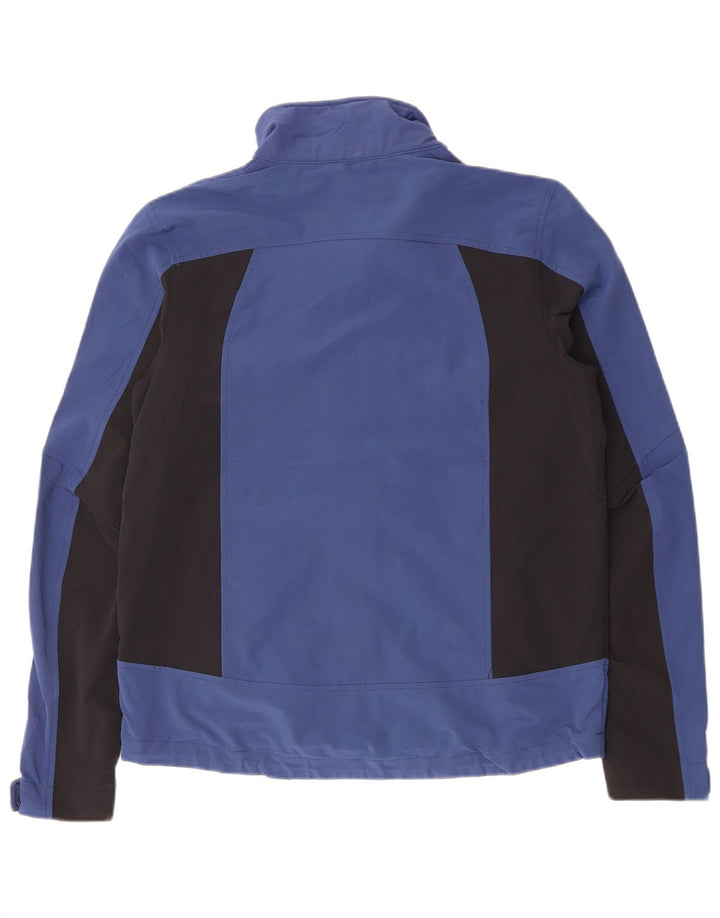 Giacca a vento da uomo L.L.BEAN UK 36 Small Nylon color block blu navy