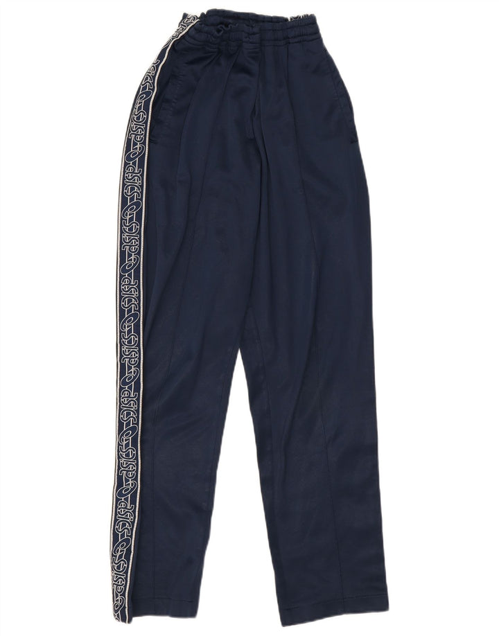 Pantaloni da tuta con grafica Asics da uomo piccoli blu navy