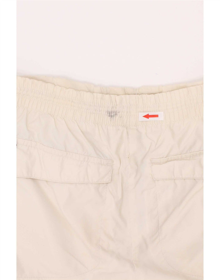 Pantaloncini da bagno Adidas da bambino 13-14 anni in poliestere a righe bianche