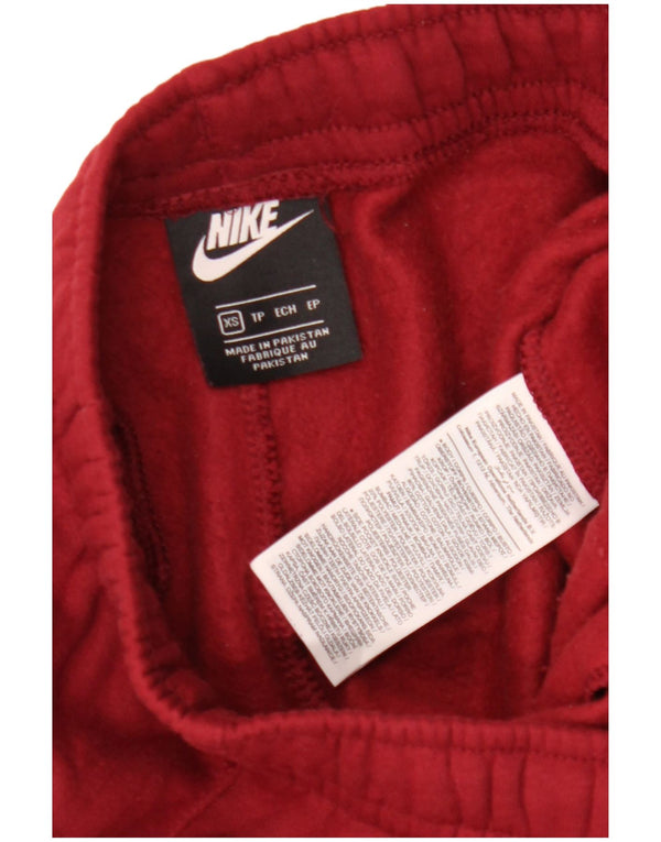 Pantaloni della tuta da uomo Nike Joggers XS Borgogna Cotone