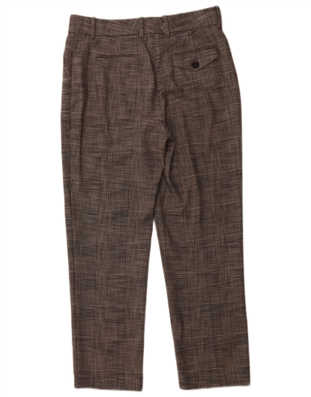 Pantaloni da abito a vita alta da donna REISS UK 12 Medium W32 L28 Grigio