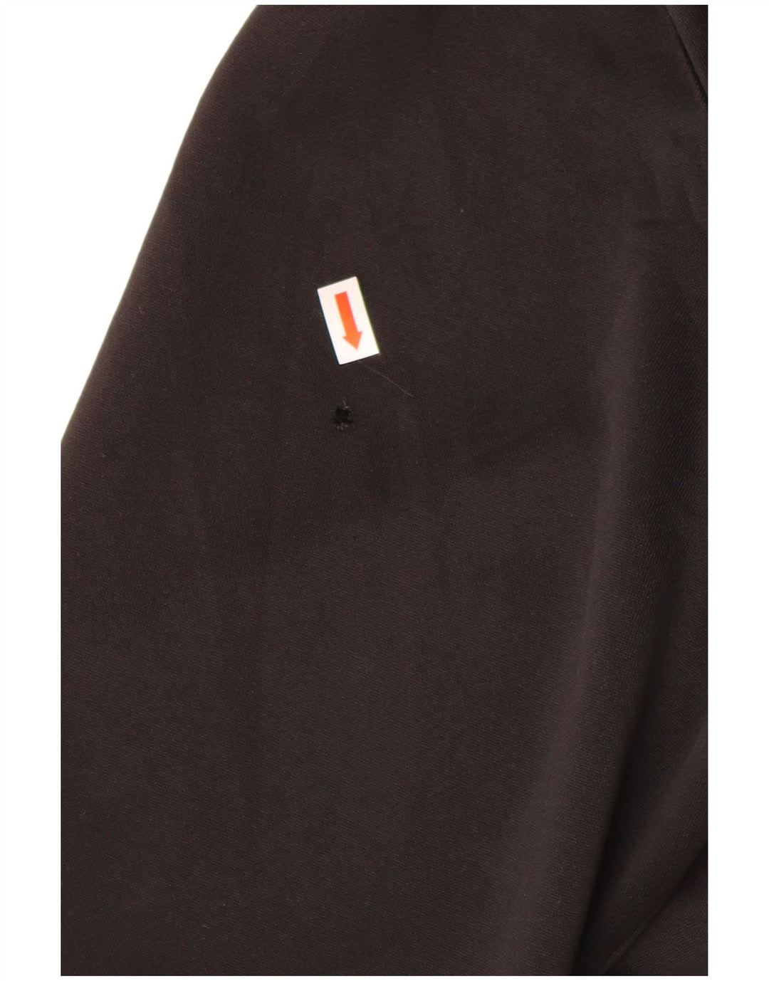 Giacca da tuta da uomo ADIDAS grande in poliestere color block nero