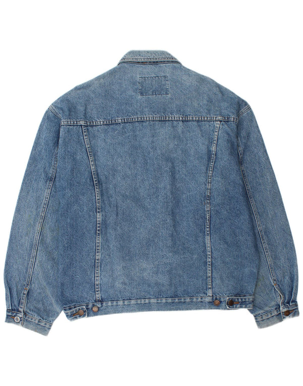 Giacca in denim da uomo Casucci UK 42 XL Blu