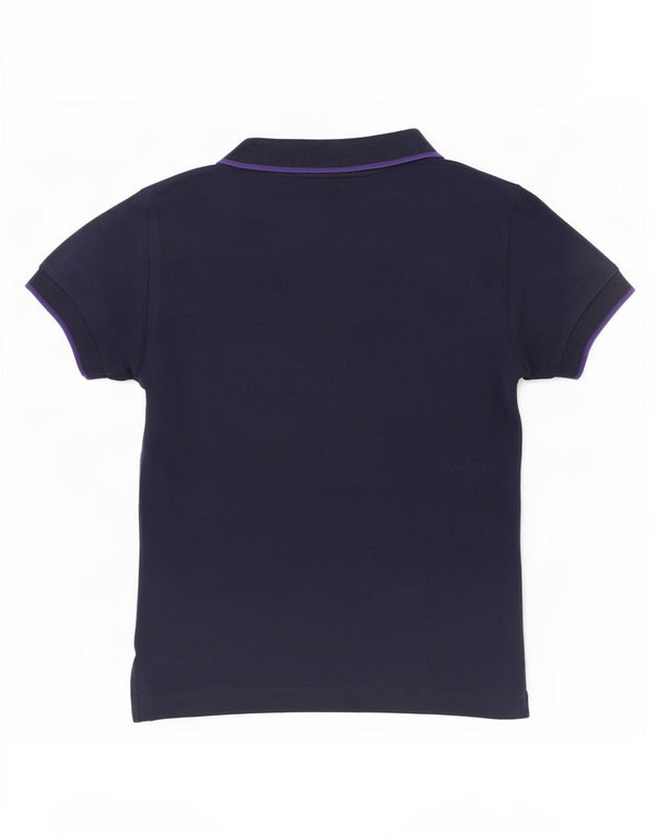 Polo da donna Piero Guidi UK 10 piccola in cotone blu navy