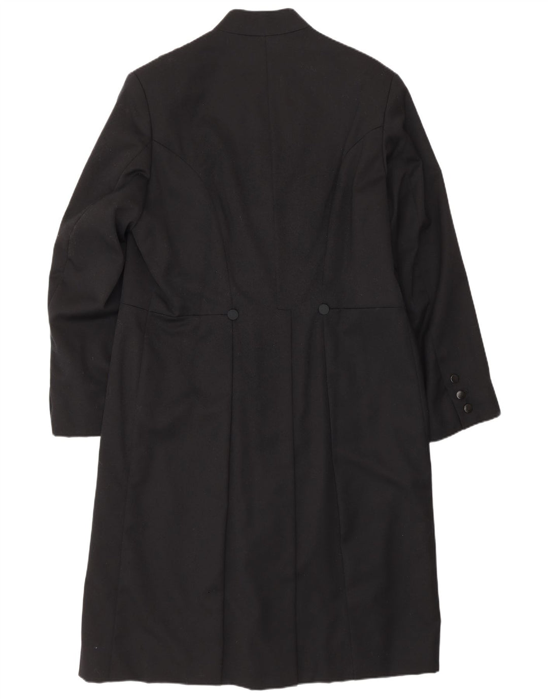 Giacca blazer vintage da uomo in frac UK 38 media nera