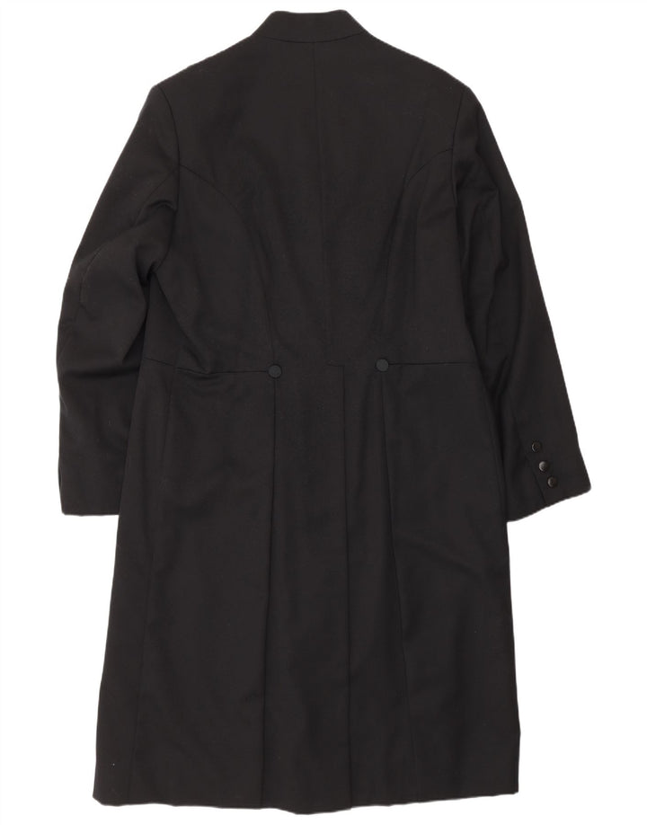 Giacca blazer vintage da uomo in frac UK 38 media nera