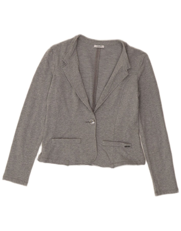 Giacca Blazer 1 Bottone Bambina Liu Jo 15-16 Anni Cotone Grigio