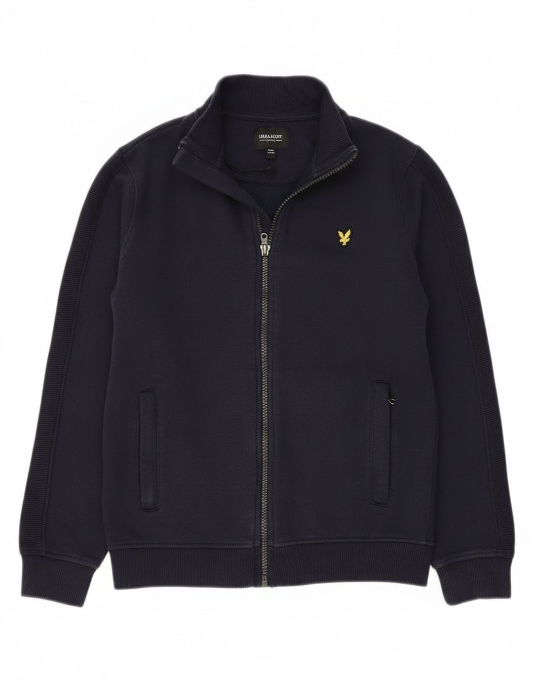 Giacca da tuta da ragazzo Lyle & Scott 10-11 anni in cotone blu navy