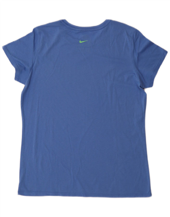 T-shirt grafica da donna slim fit Nike UK 18 XL blu