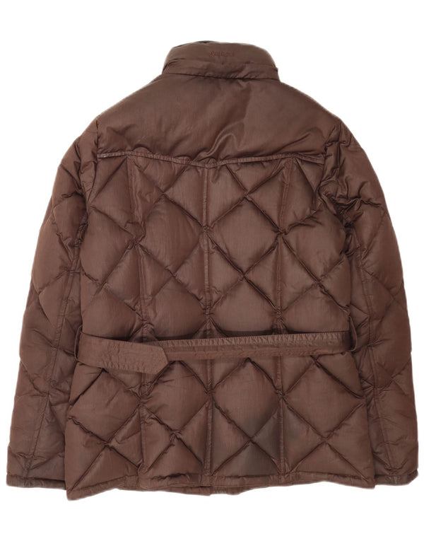Giacca imbottita da donna Barbour UK 12 Poliestere marrone medio