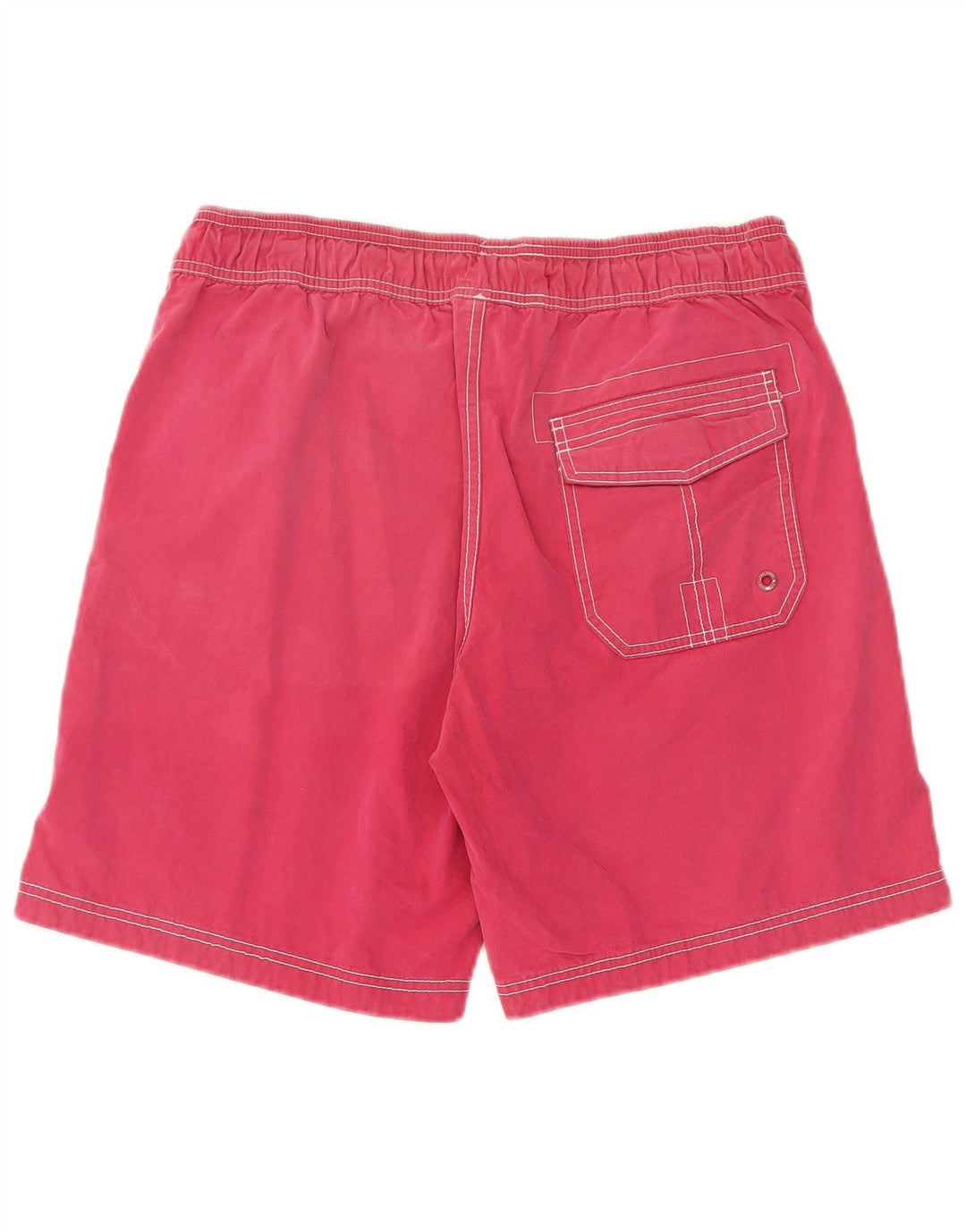 Pantaloncini da bagno da uomo Fat Face grandi in cotone rosso