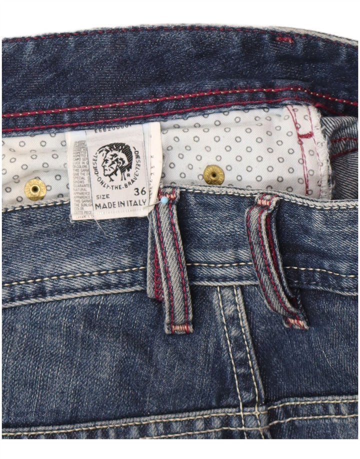 Jeans bootcut da uomo DIESEL W36 L34 cotone blu