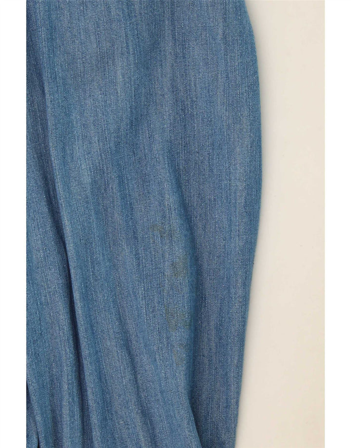 Camicia di jeans da uomo Jack & Jones XL in cotone blu