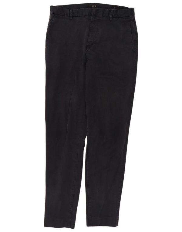 Pantaloni chino slim da uomo COS EU 48 medio W30 L31 cotone blu navy