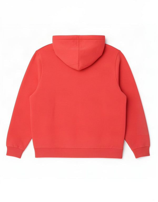 Felpa con cappuccio grafica da uomo Puma XL in cotone rosso