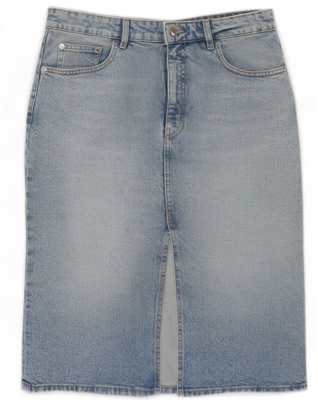 Gonna di jeans Zara da donna grande W30 blu