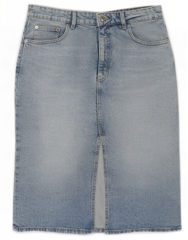 Gonna di jeans Zara da donna grande W30 blu