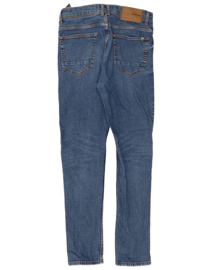 Jeans skinny da uomo Zara EU 42 Large W32 L32 Blu