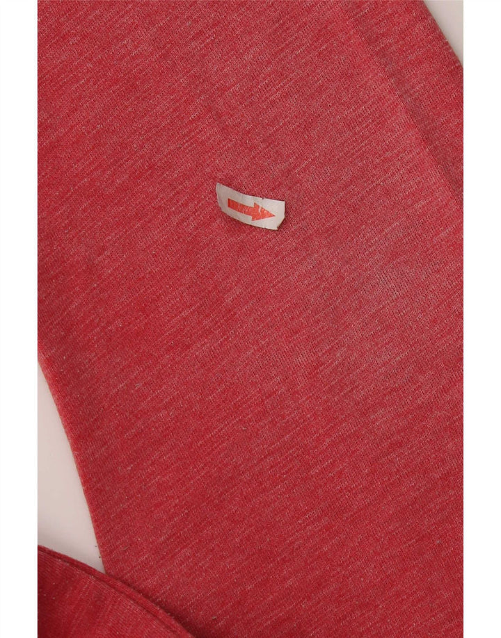 Levi's Uomo Standard Fit Felpa Maglione Grande Rosso