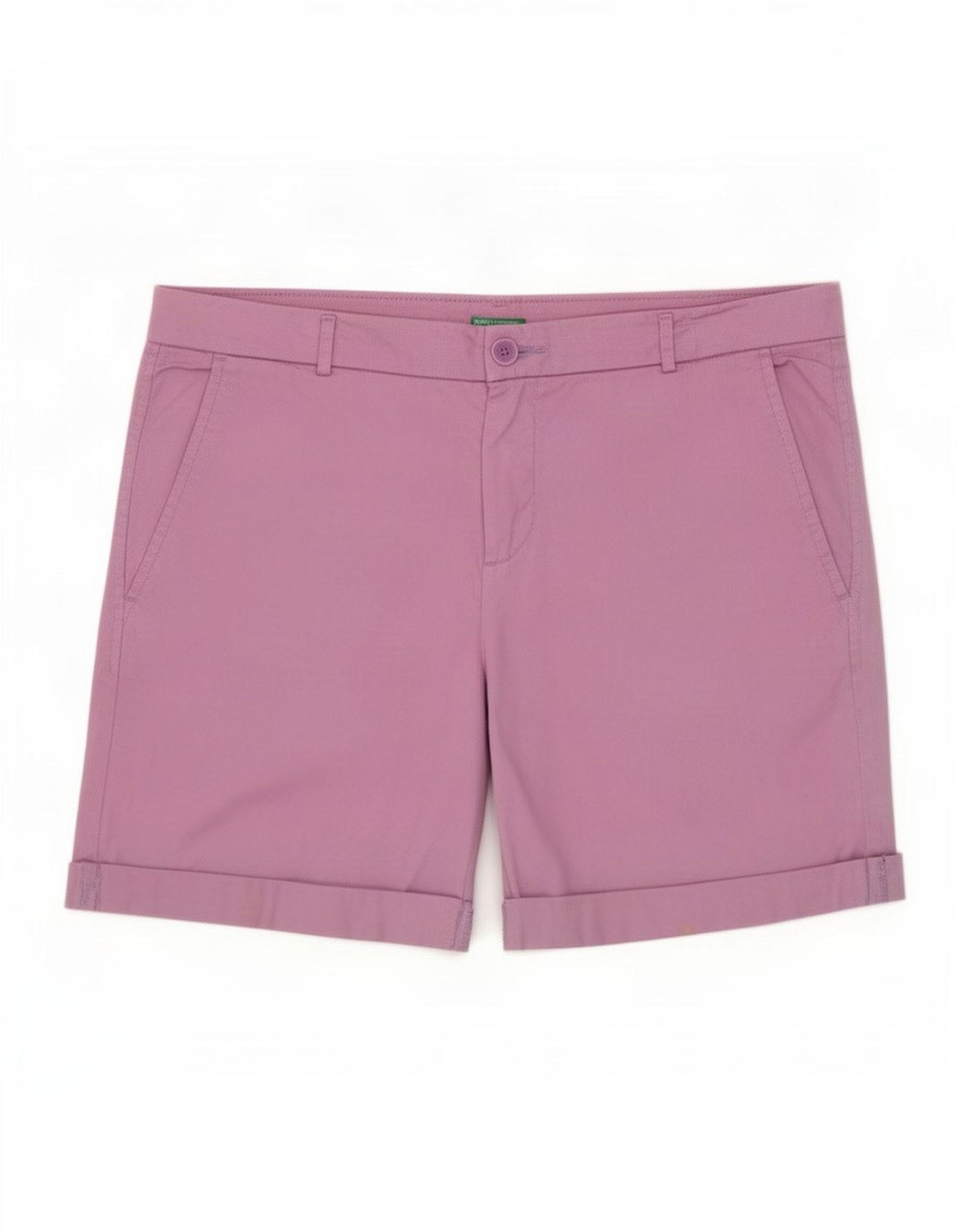 Pantaloncini chino da donna Benetton IT 44 medi W34 viola