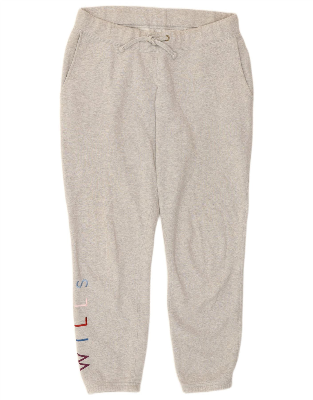 Pantaloni da tuta con grafica da donna Jack Wills Joggers UK 12 Grigio medio