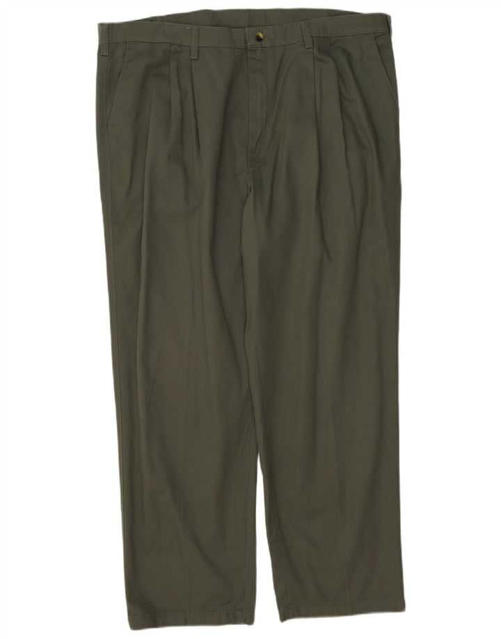 WRANGLER Pantaloni chino con pegging da uomo Timber Creek W42 L30 cotone kaki