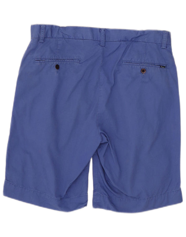 Pantaloncini chino da uomo Polo Ralph Lauren vestibilità classica W32 cotone blu medio