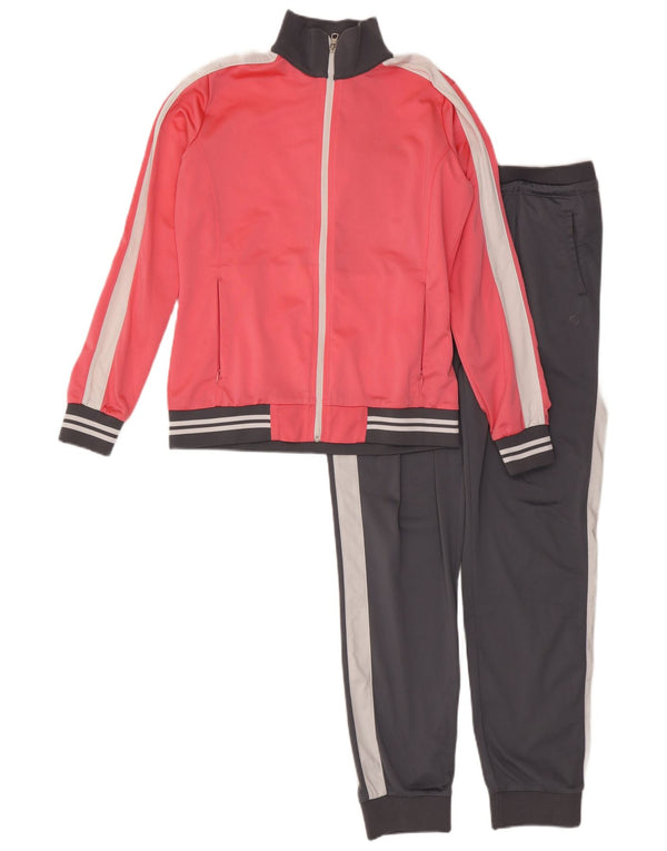 Tuta intera da donna Champion Heritage Fit UK 16 Large Pink Colourblock