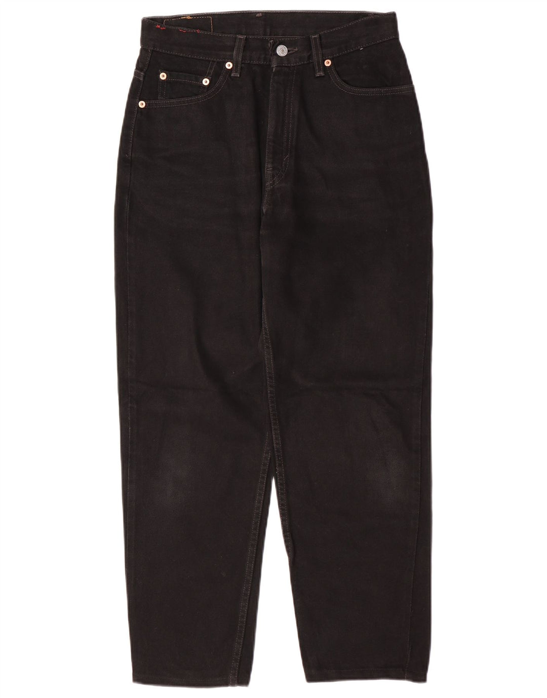 Levi's Donna 512 Jeans dritti slim a vita alta US 8 Medium W28 L26 Nero