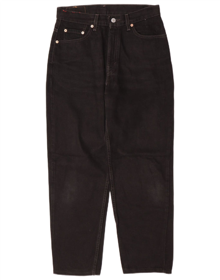 Levi's Donna 512 Jeans dritti slim a vita alta US 8 Medium W28 L26 Nero